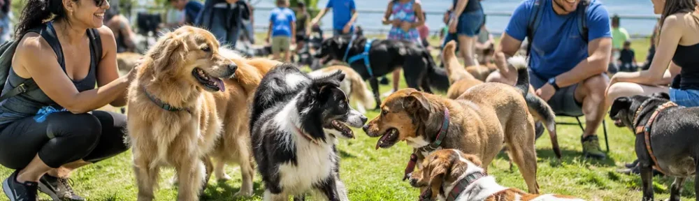 San Diego dog crowding with shelter dogs resting in clean kennels